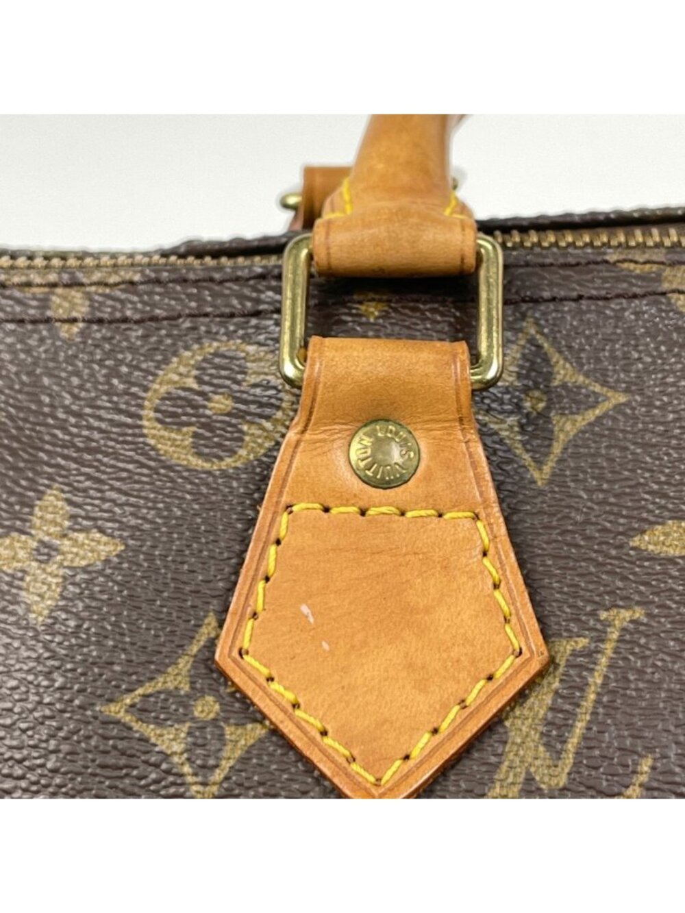 ★SOLD★ Louis Vuitton Speedy 30 Boston Bag Monogram Brown - Picture 6 of 9